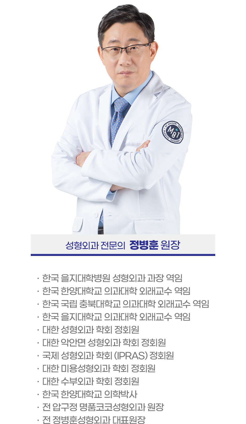 성형외과 전문의 정병훈 원장