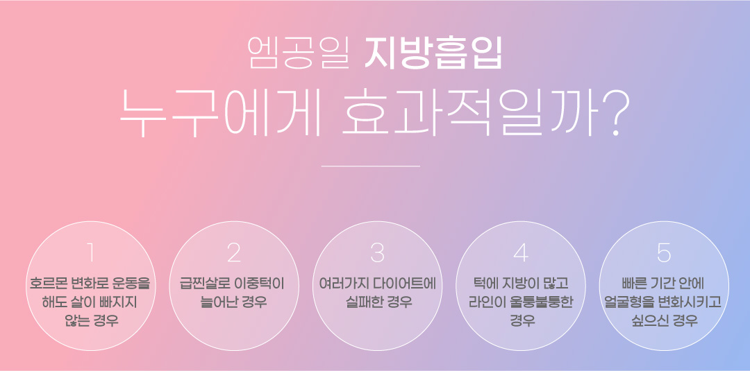 엠공일 지방흡입 누구에게 효과적일까?