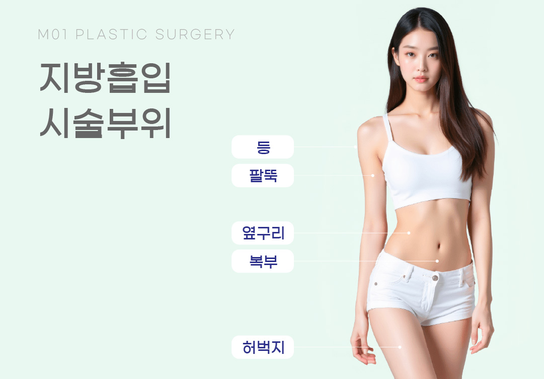 지방흡입 시술부위